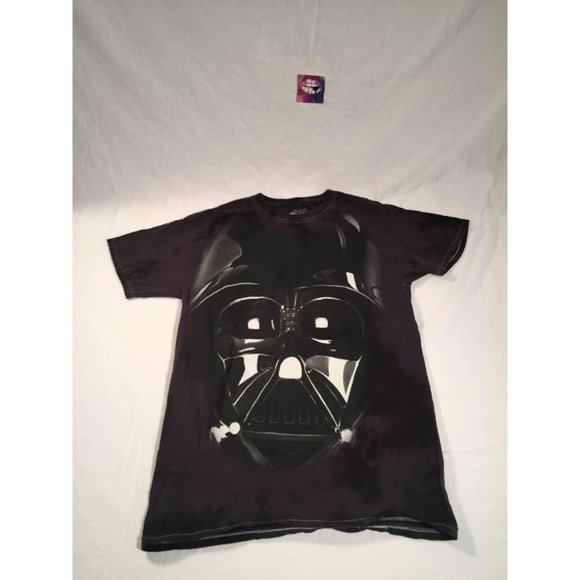 Star Wars Darth Vaider Shirt Mens sz Small Black T-Shirt - Picture 1 of 5